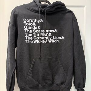 Black Wizard of Oz Graphic Hoodie